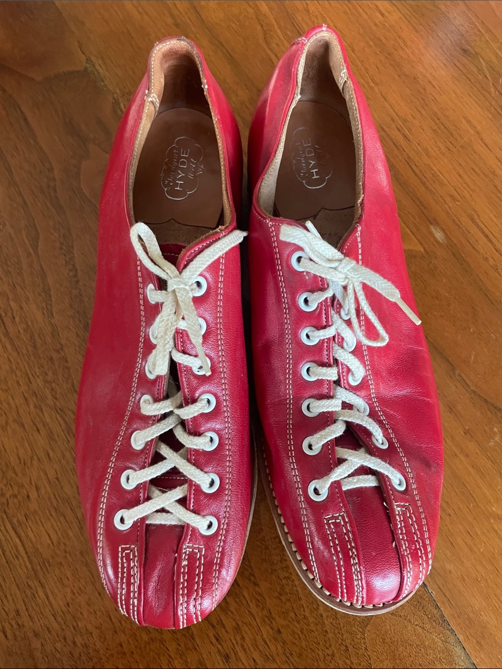 Vintage leather bowling shoes!